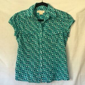 Michael Kors Short Sleeve Blouse Size 6P